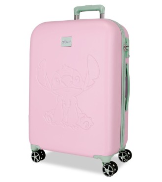 5449221 TROLLEY ABS 60CM. C/EXP. 4R. TRAVELING WITH STITCH M