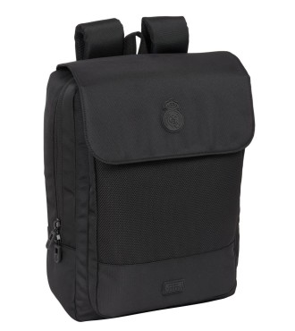 MOCHILA CON SOLAPA PORTATIL 13,3''+USB REAL MADRID PREMIUM | Compra...