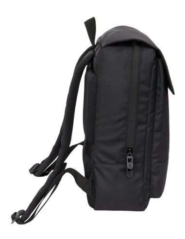 MOCHILA CON SOLAPA PORTATIL 13,3''+USB REAL MADRID PREMIUM | Compra...