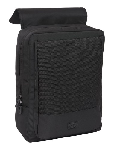 MOCHILA CON SOLAPA PORTATIL 13,3''+USB REAL MADRID PREMIUM | Compra...