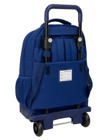 MOCHILA GDE. C/RUEDAS COMPACT EXTRAIBLE F.C. BARCELONA NAVY BLUE