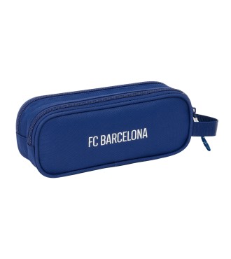 PORTATODO DOBLE F.C. BARCELONA NAVY BLUE 2