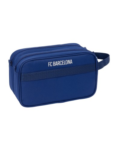 NECESER 2 CREMALLERAS ADAPT.CARRO F.C. BARCELONA NAVY BLUE