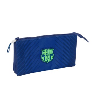 PORTATODO TRIPLE F.C. BARCELONA NAVY BLUE