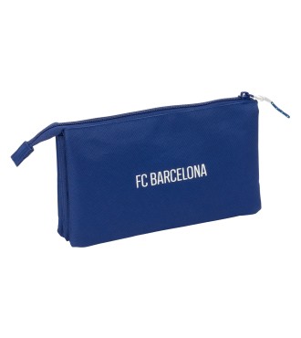 PORTATODO TRIPLE F.C. BARCELONA NAVY BLUE 2
