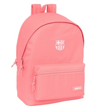 MOCHILA DOBLE PARA PORTATIL 15,6"+USB F.C.BARCELONA CHICA CORAL | C...