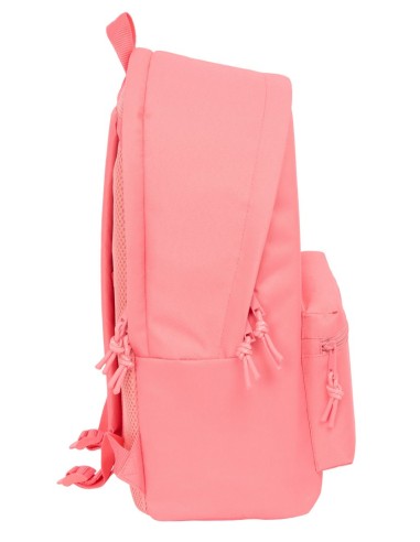 MOCHILA DOBLE PARA PORTATIL 15,6"+USB F.C.BARCELONA CHICA CORAL | C...