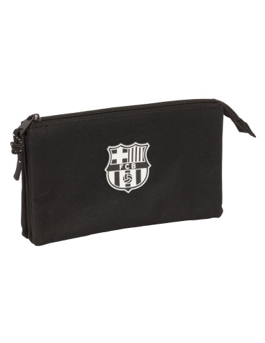 PORTATODO TRIPLE F.C.BARCELONA CHICA NEGRO | Comprar PORTATODO TRIP...