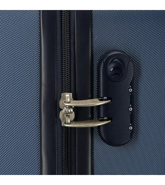 6541121 TROLLEY ABS 55CM. 4R. PJL DENIM STAR AZUL 2