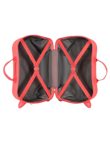 2661025 MALETA INF.ABS 4R.(2 MULTI.) 45CM. BAMBI CORAL