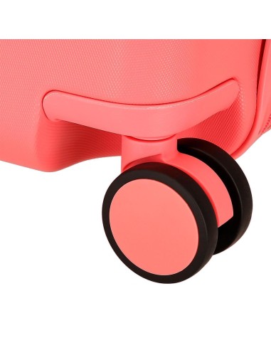 2661025 MALETA INF.ABS 4R.(2 MULTI.) 45CM. BAMBI CORAL