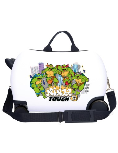 4831041 MALETA INF.ABS 4R.(2 MULTI.) 45CM. NINJA ATTACK BLAN