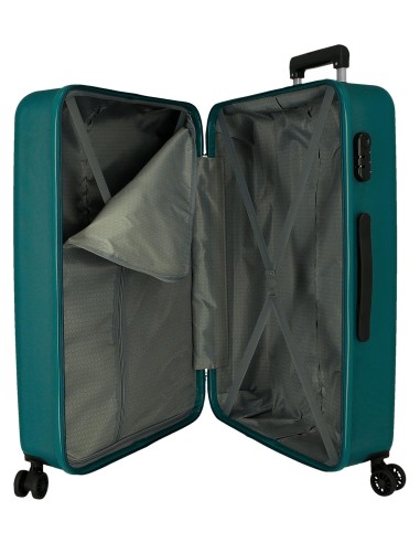 584936I TROLLEY ABS 75CM. 4R. ROLL ROAD FLEX VERDE