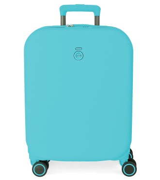 9629127 TROLLEY ABS 55CM. 4R. ENSO ANNIE AZUL TURQUESA