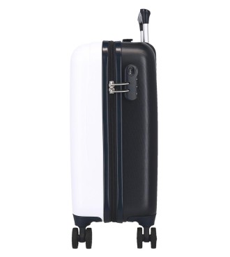4831341 TROLLEY ABS 50CM. 4R. NINJA ATTACK BLANCO/MARINO 2