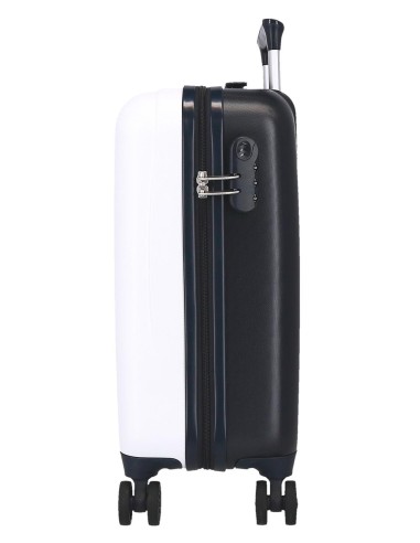 4831341 TROLLEY ABS 50CM. 4R. NINJA ATTACK BLANCO/MARINO