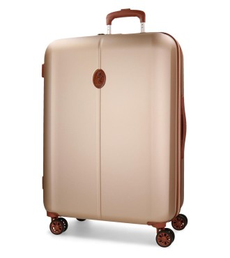 5128827 TROLLEY ABS 70CM. C/EXP. 4R. EL POTRO OCURI CHAMPAGN