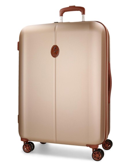 5128827 TROLLEY ABS 70CM. C/EXP. 4R. EL POTRO OCURI CHAMPAGN