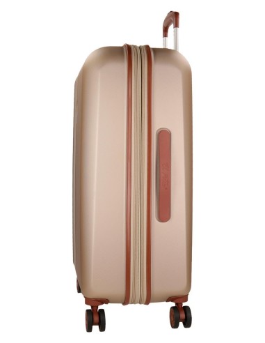 5128827 TROLLEY ABS 70CM. C/EXP. 4R. EL POTRO OCURI CHAMPAGN