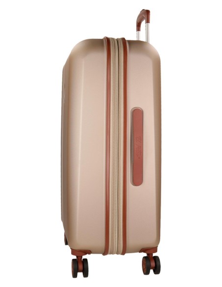 5128827 TROLLEY ABS 70CM. C/EXP. 4R. EL POTRO OCURI CHAMPAGN