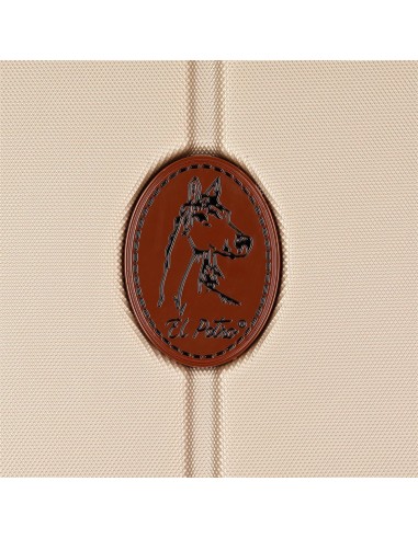 5128827 TROLLEY ABS 70CM. C/EXP. 4R. EL POTRO OCURI CHAMPAGN