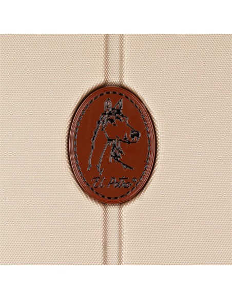 5128827 TROLLEY ABS 70CM. C/EXP. 4R. EL POTRO OCURI CHAMPAGN