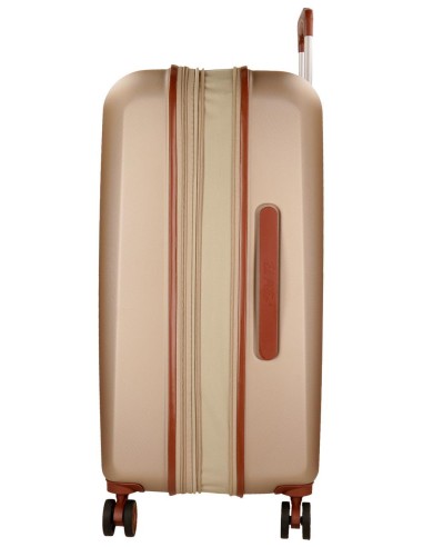 5128827 TROLLEY ABS 70CM. C/EXP. 4R. EL POTRO OCURI CHAMPAGN