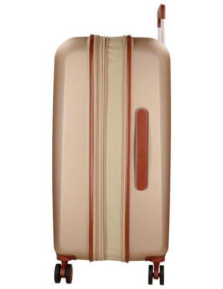 5128827 TROLLEY ABS 70CM. C/EXP. 4R. EL POTRO OCURI CHAMPAGN