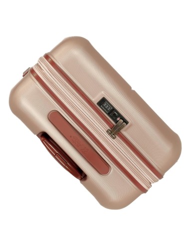 5128827 TROLLEY ABS 70CM. C/EXP. 4R. EL POTRO OCURI CHAMPAGN