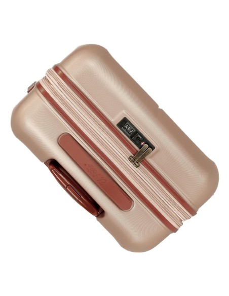 5128827 TROLLEY ABS 70CM. C/EXP. 4R. EL POTRO OCURI CHAMPAGN