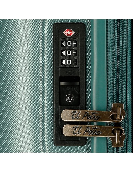 5338823 TROLLEY ABS 70CM. C/EXP. 4R. EL POTRO VERA VERDE 5338823 TROLLEY ABS 70CM. C/EXP. 4R. EL POTRO VERA VERDE