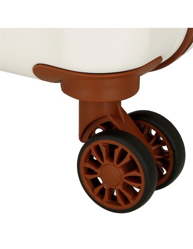 5128828 TROLLEY ABS 70CM. C/EXP. 4R. EL POTRO OCURI BLANCO