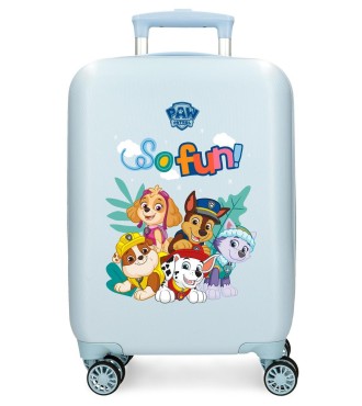 2191325 TROLLEY ABS 50CM. 4R. PAW PATROL SO FUN AZUL CLARO