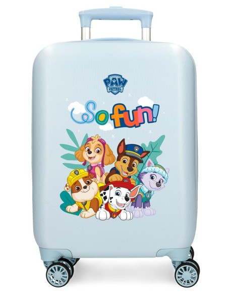 2191325 TROLLEY ABS 50CM. 4R. PAW PATROL SO FUN AZUL CLARO 2191325 TROLLEY ABS 50CM. 4R. PAW PATROL SO FUN AZUL CLARO