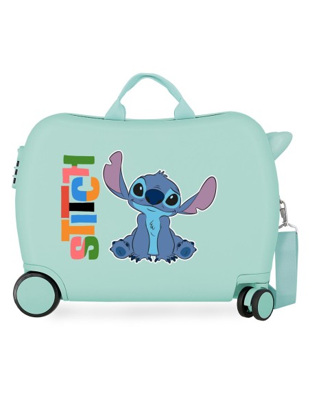 4959841 MALETA INF.ABS 4R.(2 MULTI.). ALOHA STITCH TURQUESA