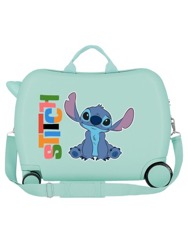 4959841 MALETA INF.ABS 4R.(2 MULTI.). ALOHA STITCH TURQUESA