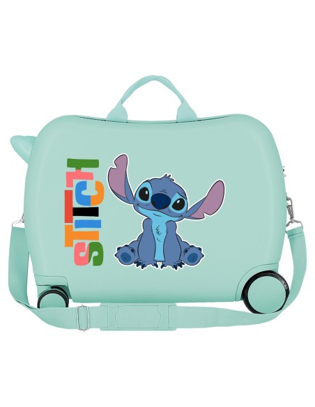 4959841 MALETA INF.ABS 4R.(2 MULTI.). ALOHA STITCH TURQUESA