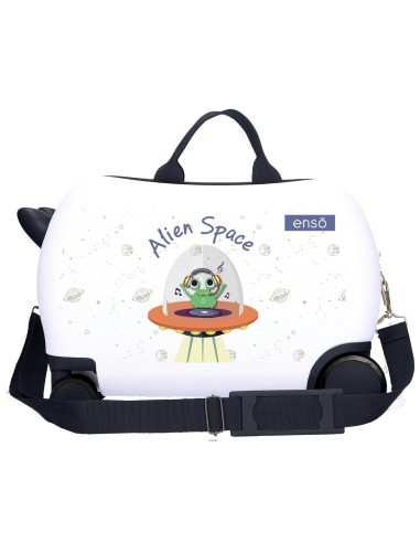 9881021 MALETA INF.ABS 4R.(2 MULTI.) 45CM. ENSO ALIEN SPACE
