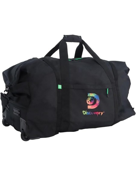 Bolsa Viaje Mediana Con Ruedas Discovery  Drive Negro Bolsa Viaje Mediana Con Ruedas Discovery  Drive Negro