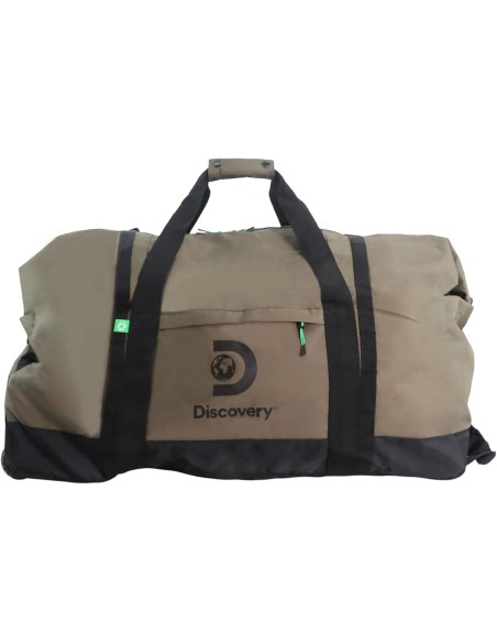 Bolsa Viaje Mediana Con Ruedas Discovery  Drive Khaki Bolsa Viaje Mediana Con Ruedas Discovery  Drive Khaki