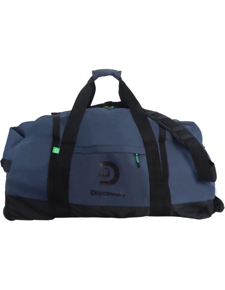 Bolsa Viaje Mediana Con Ruedas Discovery  Drive Azul