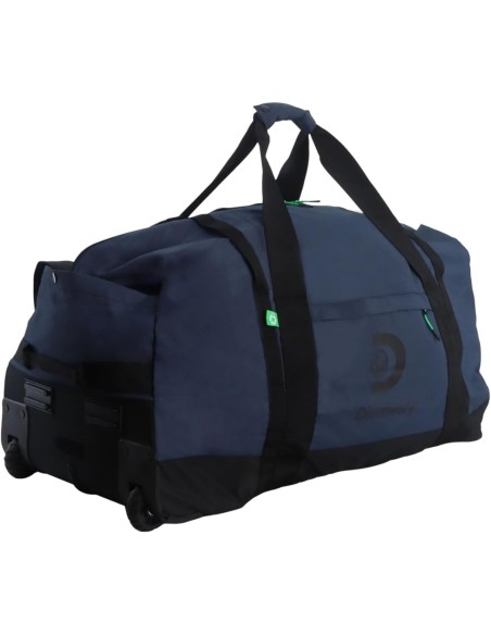 Bolsa Viaje Mediana Con Ruedas Discovery  Drive Azul