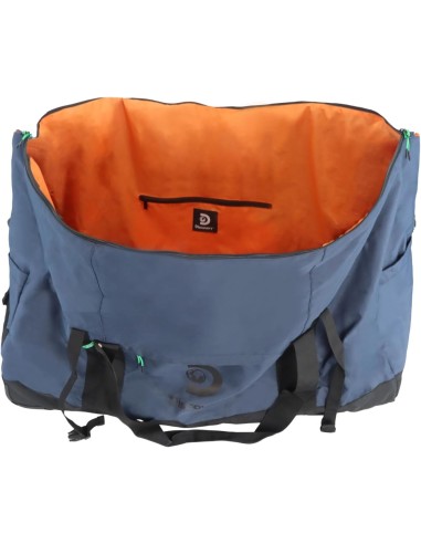 Bolsa Viaje Mediana Con Ruedas Discovery  Drive Azul