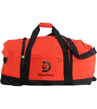 Bolsa Viaje Mediana Con Ruedas Discovery  Drive Naranja
