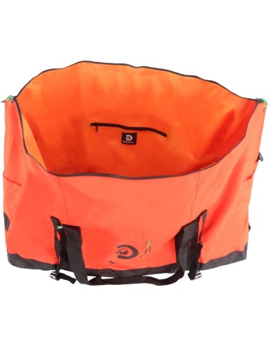 Bolsa Viaje Mediana Con Ruedas Discovery  Drive Naranja