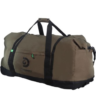 Bolsa Viaje Grande Con Ruedas Discovery  Drive Khaki 2