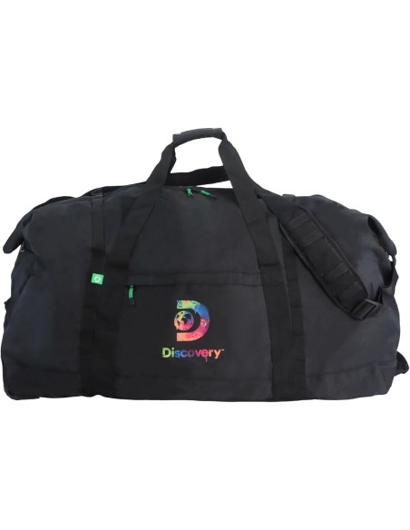 Bolsa Viaje Grande Con Ruedas Discovery  Drive Negro