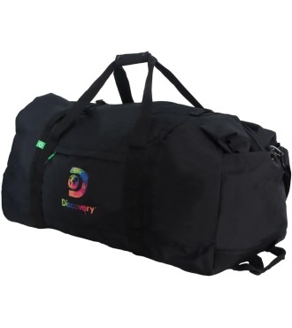 Bolsa Viaje Grande Con Ruedas Discovery  Drive Negro 2