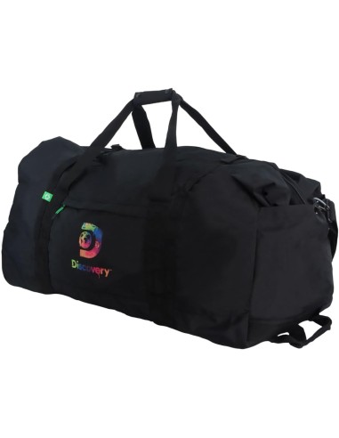 Bolsa Viaje Grande Con Ruedas Discovery  Drive Negro