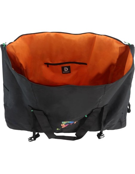 Bolsa Viaje Grande Con Ruedas Discovery  Drive Negro